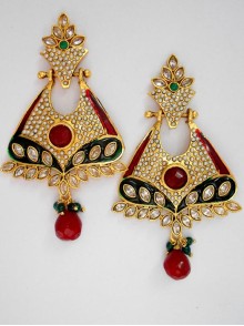 Polki Earrings